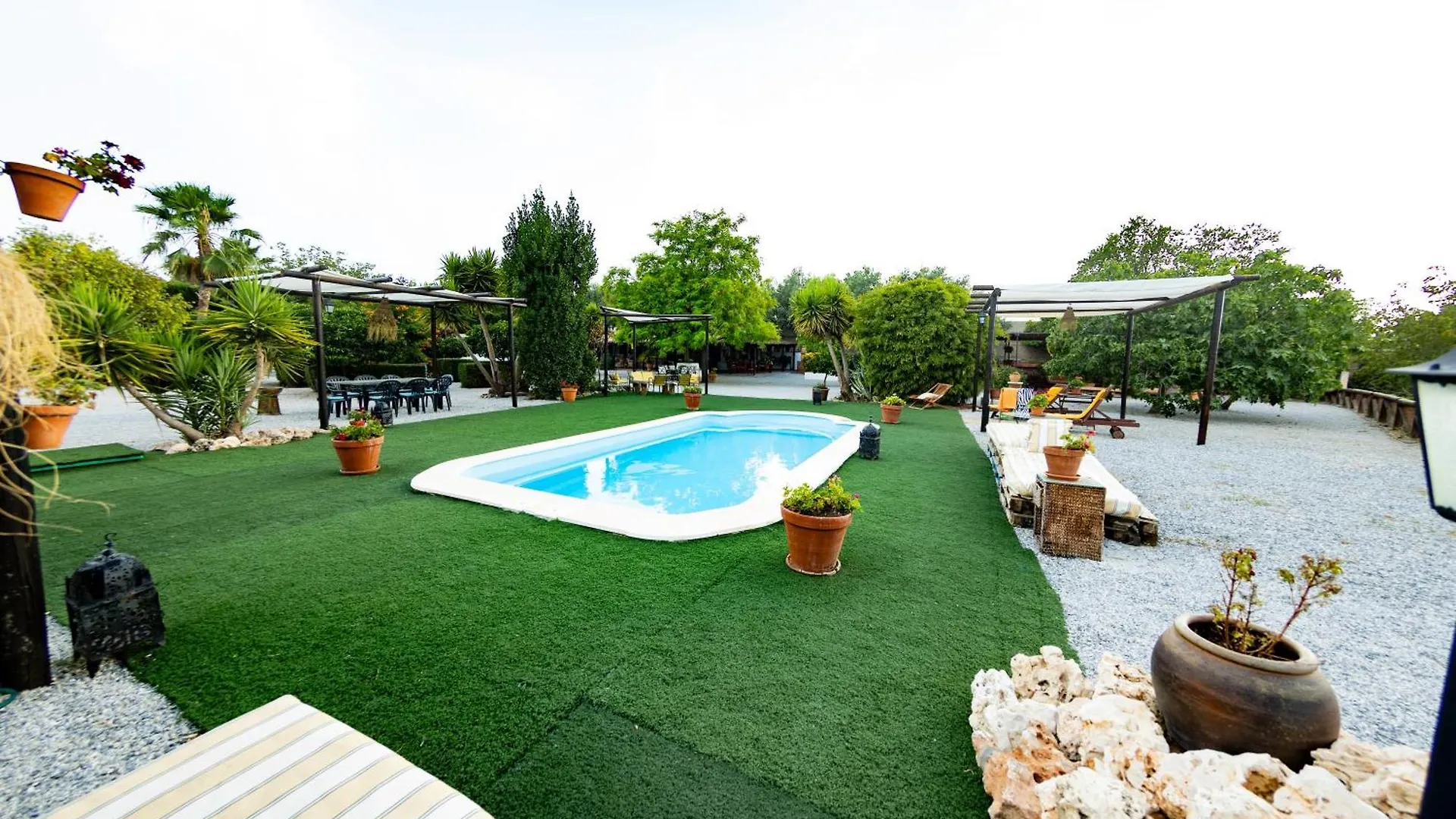 Semesterbostad La Cuadra, Finca A Los Pies De Sierra Nevada, A 10 Minutos Del Centro, Piscina, Jardin, Barbacoa La Zubia
