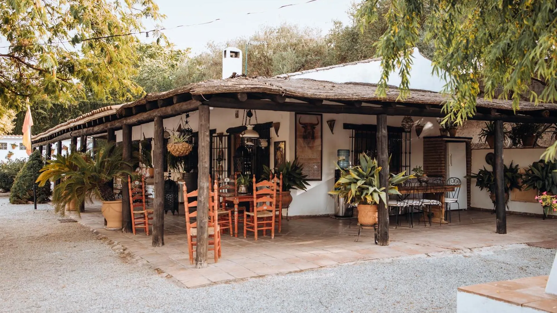 LA CUADRA, Finca privada a los pies de Sierra Nevada, a 10 minutos del centro, Jardín, Barbacoa La Zubia  0*, La Zubia (Granada)