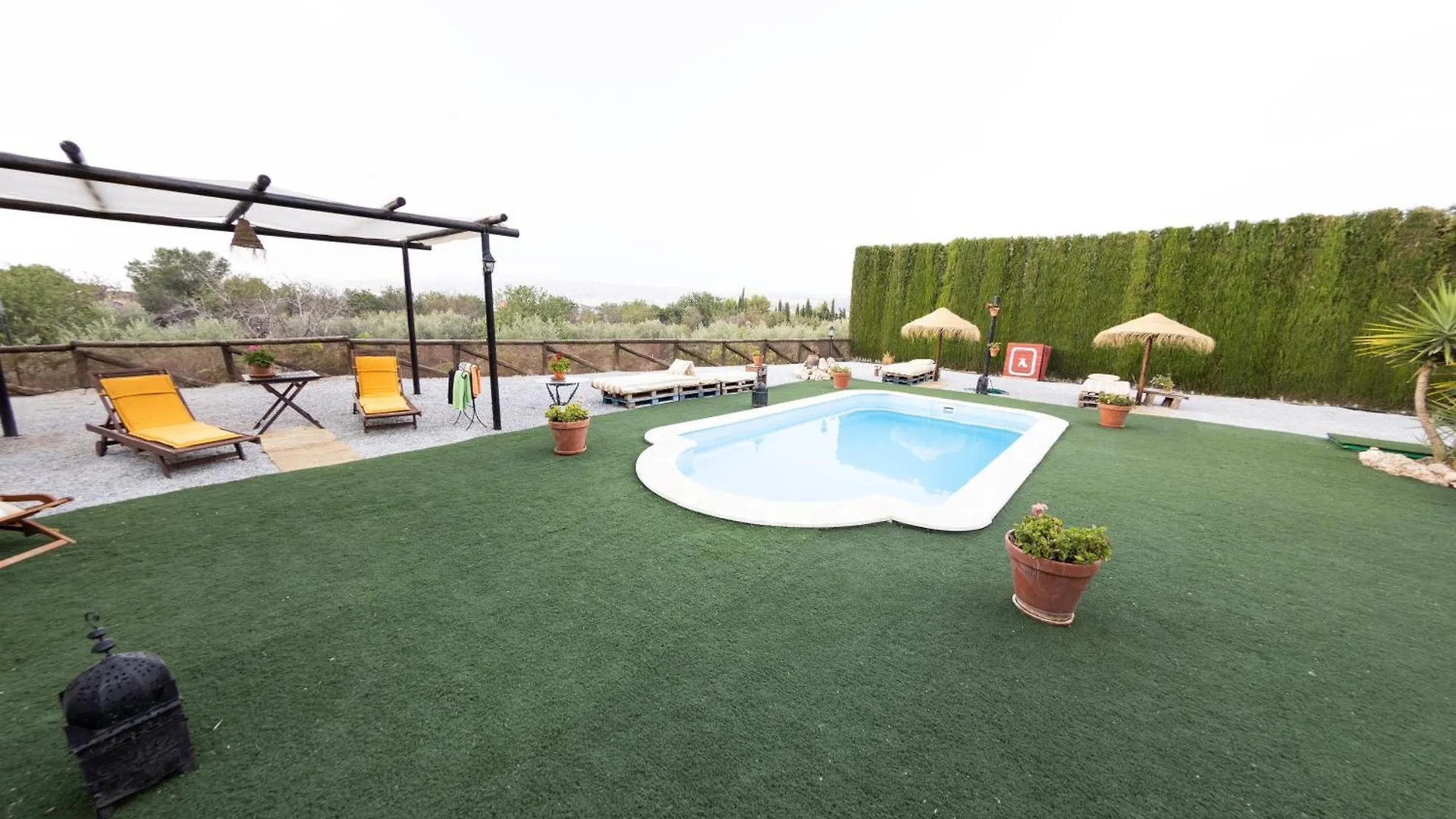 La Cuadra, Finca A Los Pies De Sierra Nevada, A 10 Minutos Del Centro, Piscina, Jardin, Barbacoa La Zubia  Semesterbostad